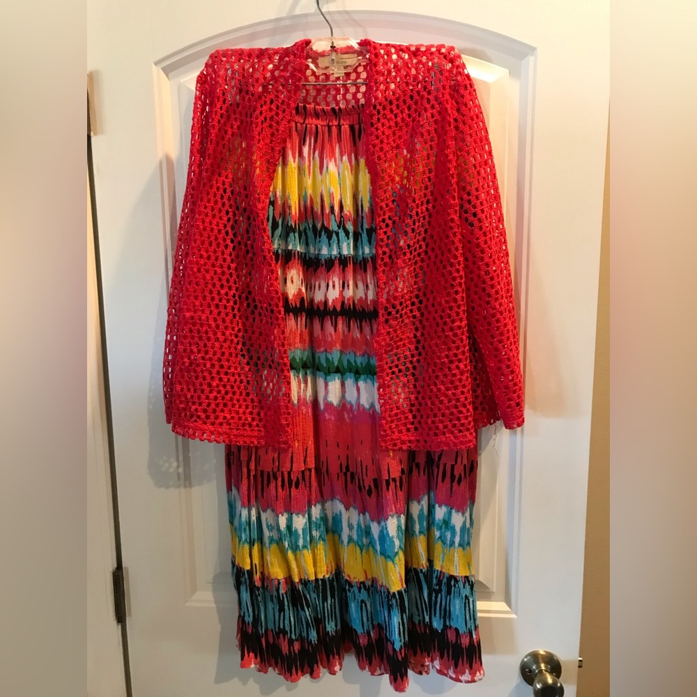 Skirt and jacket set